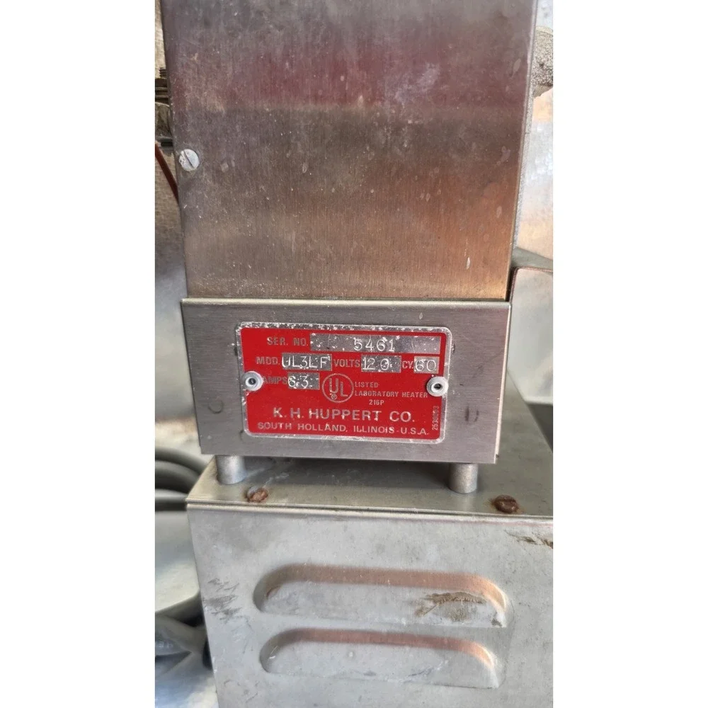 Inlay furnace UL3LF K. H. HUPPERT CO.
